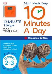 Book Cover for Math Made Easy 10 Minutes A Day Grade 2 3 by DK
