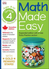 Book Cover for Math Made Easy Expanded Edition Grade 4 by DK