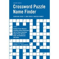 Book Cover for Crossword Puzzle Name Finder by Terry G Falconer