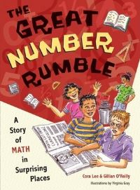 Book Cover for The Great Number Rumble by Cora Lee, Gillian OReilly