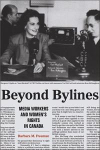 Book Cover for Beyond Bylines by Barbara M Freeman