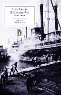 Book Cover for Adventures of Huckleberry Finn by Mark Twain, Stephen Railton