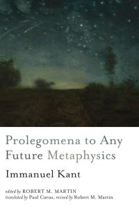 Book Cover for Prolegomena to Any Future Metaphysics by Immanuel Kant