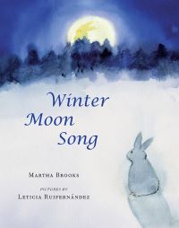 Book Cover for Winter Moon Song by Martha Brooks