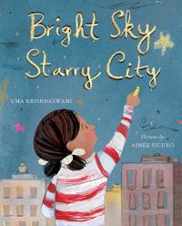 Book Cover for Bright Sky, Starry City by Uma Krishnaswami