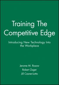 Book Cover for Training, the Competitive Edge by Jerome M Rosow, Robert Zager