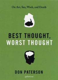 Book Cover for Best Thought, Worst Thought by Don Paterson