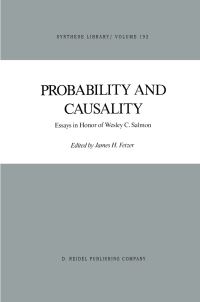 Book Cover for Probability and Causality by JH Fetzer