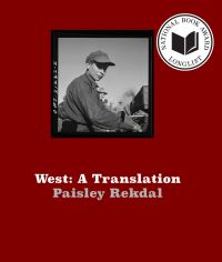 Book Cover for West by Paisley Rekdal