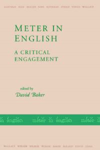 Book Cover for Meter in English by David Baker