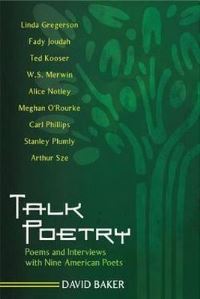 Book Cover for Talk Poetry by David Baker