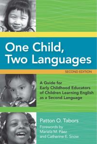 Book Cover for One Child, Two Languages by Patton O Tabors