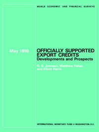 Book Cover for Officially Supported Export Credits by G G Johnson, Matthew Fisher, Elliot Harris