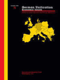 Book Cover for German Unification by Leslie Lipschitz, Donogh McDonald