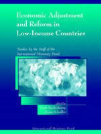 Book Cover for Economic Adjustment in Low-Income Countries by Susan Schadler