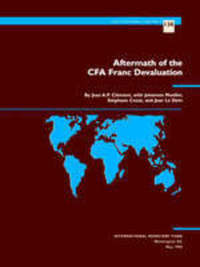 Book Cover for Aftermath of the CFA Franc Devaluation by Jean A P Clément