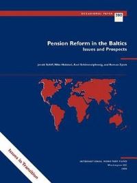 Book Cover for Pension Reform in the Baltics by Jerald Alan Schiff