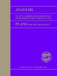 Book Cover for Analysis of 1997 Coordinated Portfolio Investment Survey Results and Plans for the 2001 Survey by International Monetary Fund