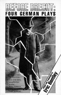 Book Cover for Before Brecht by Eric Bentley