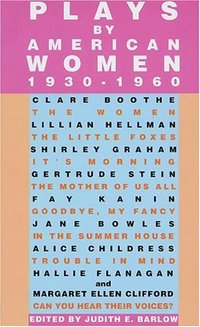 Book Cover for Plays by American Women, 1930-1960 by Judith E Barlow