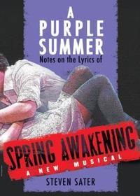 Book Cover for A Purple Summer by Steven Sater