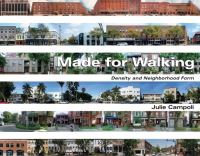 Book Cover for Made for Walking by Julie Campoli, Lincoln Institute of Land Policy
