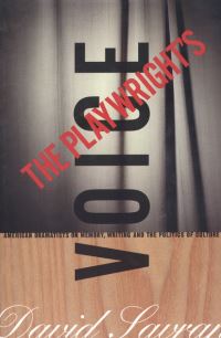 Book Cover for The Playwright's Voice by David Savran
