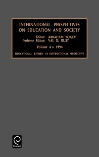 Book Cover for Educational Reform in International Perspective by Abraham Yogev, Val D Rust