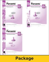 Book Cover for Key to Percents, Books 1-3 Set by NA McGraw Hill