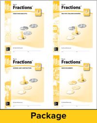 Book Cover for Key to Fractions, Books 1-4 Set by NA McGraw Hill