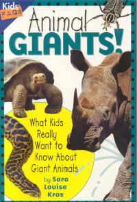 Book Cover for Animal Giants! by Sara Louise Kras