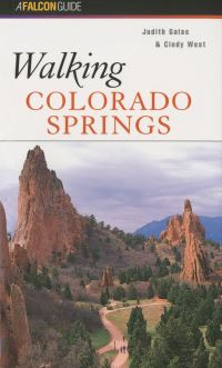 Book Cover for Walking Colorado Springs by Judith C Galas, Cindy West