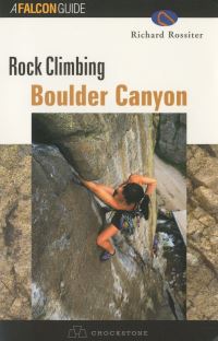 Book Cover for Rock Climbing Boulder Canyon by Richard Rossiter