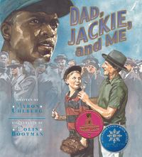 Book Cover for Dad, Jackie, and Me by Myron Uhlberg