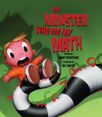 Book Cover for The Monster Who Did My Math by Danny Schnitzlein