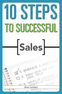 Book Cover for 10 Steps to Successful Sales by Brian Lambert