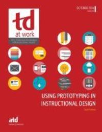 Book Cover for Using Prototying in Instructional Design by Sean Putman