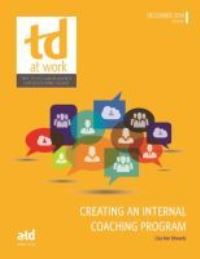 Book Cover for Creating An Internal Coaching Program by Lisa Ann Edwards