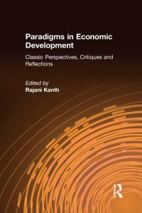 Book Cover for Paradigms in Economic Development by Rajani Kannepalli Kanth