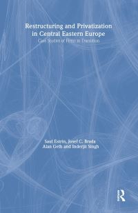 Book Cover for Restructuring and Privatization in Central Eastern Europe by Saul Estrin