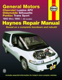 Book Cover for General Motors Covering Chevrolet Lumina APV, Oldsmobile Silhouette & Pontiac Trans Sport Models (1990-1996) Haynes Repair Manual (USA) by Haynes Publishing