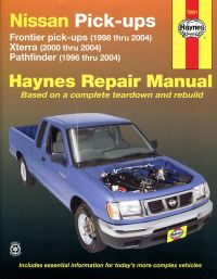 Book Cover for Nissan Frontier, Xterra & Pathfinder (9604) Covering Frontier Pick-Up (98-04), Xterra (00-04) & Pathfinder (96-04) Haynes Repair Manual (USA) by Haynes Publishing