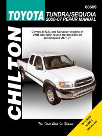 Book Cover for Toyota Tundra/Sequoia 2000-07 Repair Manual by Mike Stubblefield