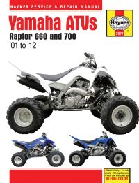 Book Cover for Yamaha Raptor 660 & 770 ATVs Service and Repair Manual by 