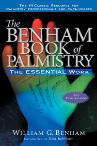 Book Cover for The Benham Book of Palmistry by William G Benham