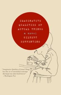 Book Cover for Imaginative Qualities of Actual Things by Gilbert Sorrentino