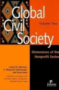 Book Cover for Global Civil Society by Lester M Salamon, Johns Hopkins Comparative Nonprofit Sector Project