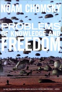 Book Cover for Problems of Knowledge and Freedom by Noam Chomsky
