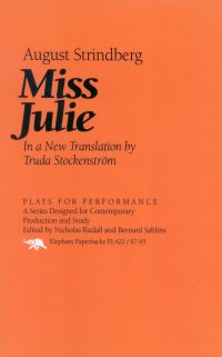 Book Cover for Miss Julie by August Strindberg