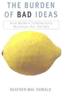 Book Cover for The Burden of Bad Ideas by Heather Mac Donald